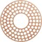 Ekena Millwork Fink Wood Fretwork Pierced Ceiling Medallion, Cherry, 38"OD x 13 3/4"ID x 3/8"T CMWP38X38X0375FFCH - alternate 1